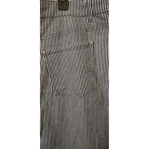 Christopher & Banks 14 Skort Skirt with Shorts Underneath Striped Casual NWT - Picture 7 of 10